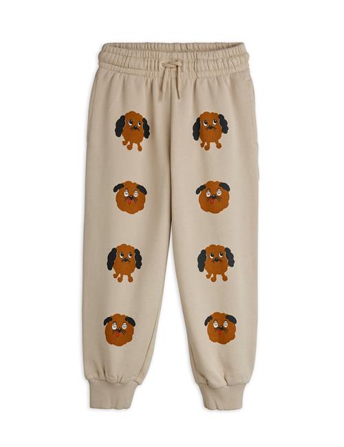 Mini Rodini Doggies Joggingbukser Grey  Grey 80/86 cm  Beige  80/86 cm  Drenge