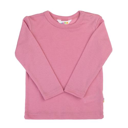 Joha Langærmet Top I Uld Pink  Pink-110 cm  Lyserød  110 cm  Piger