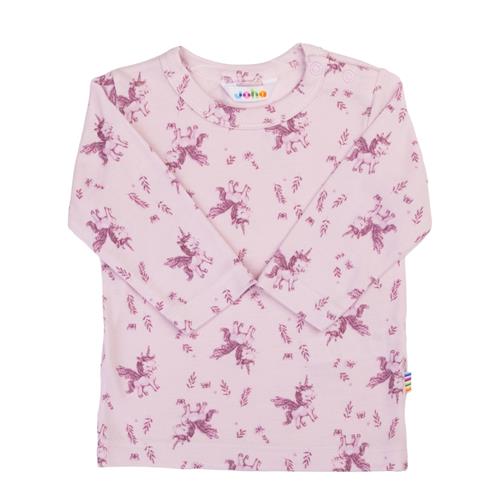 Joha Langærmet Top Pink  Pink-80 cm  Lyserød  80 cm  Piger