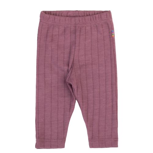 Joha Leggings I Uld Heather  Heather-90 cm  Lyserød  90 cm  Piger