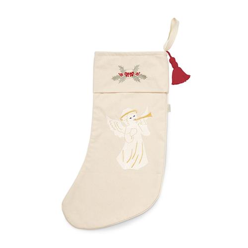 Cam Cam GOTS Julestrømpe Natural  Natural One Size  Beige  One Size  Drenge, Piger