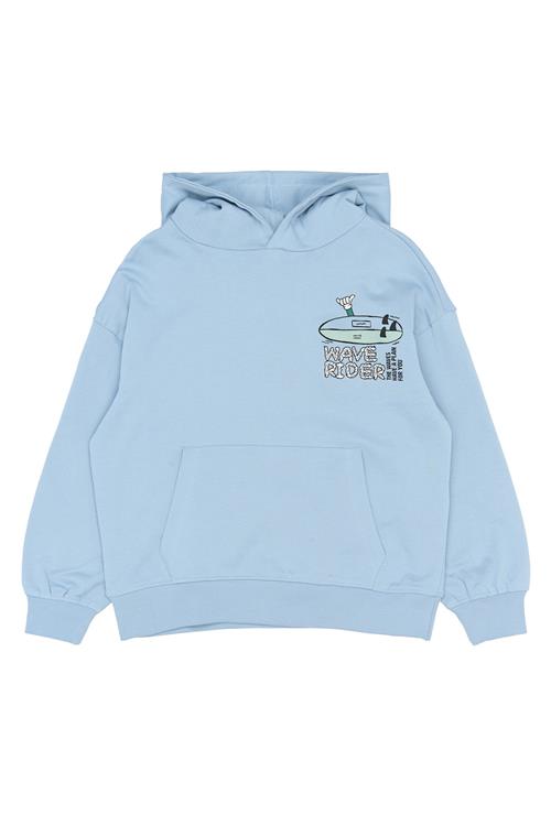 The New Sedrick Hættetrøje Og Sweatshirt Forever Blue  Forever Blue-5-6 Y  Blå  5-6 år  Drenge