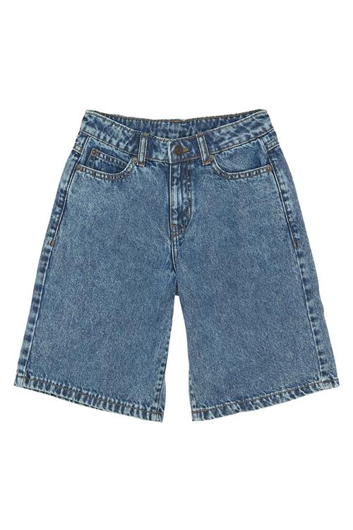 The New Svende Lange Baggy Fit Denimshorts Light Blue Denim  Light blue denim-7 Y  Blå  7 år  Drenge