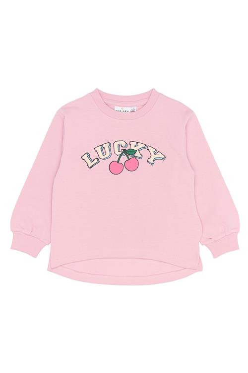 The New Siblings Shelby Sweatshirt Silver Pink  Silver Pink-92 cm  Lyserød  92 cm  Piger