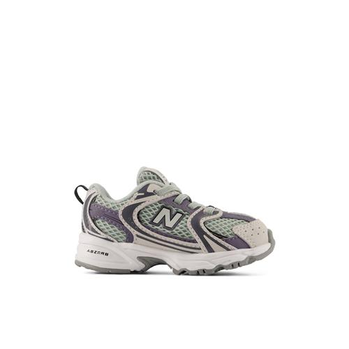 New Balance 530 Kids Bungee Lace Sneakers Neptune Grey  Neptune Grey 22.5 EU  Grå  22.5 EU
