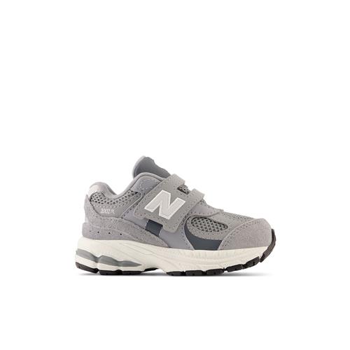 New Balance 2002 Kids Hook & Loop Sneakers Steel  Steel 23 EU  Grå  23 EU  Drenge