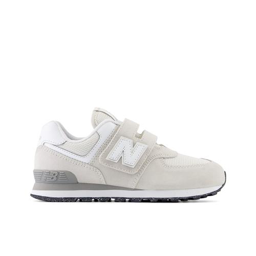 New Balance 574 Kids Hook & Loop Sneakers Nimbus Cloud  Nimbus Cloud 35 EU  Grå  35 EU  Drenge