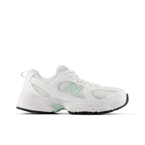 New Balance 530 Junior Lace Sneakers White  White 37 EU  Hvid  37 EU  Piger