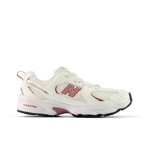 New Balance 530 Kids Bungee Lace Sneakers Sea Salt  Sea Salt 33 EU  Hvid  33 EU  Piger