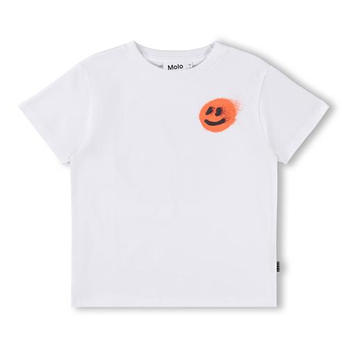 Molo GOTS Rame T-shirt Happy Basket  Happy Basket 128 cm  Hvid  128 cm  Drenge