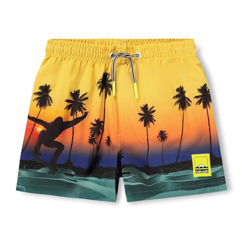 Molo Niko Board Shorts Sunset Skate  Sunset Skate 98/104 cm  Orange.  98/104 cm  Drenge