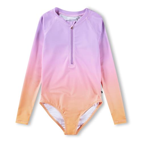 Molo Necky Badedragt Sunset Fade  Sunset Fade 116 cm  Lilla  116 cm  Piger