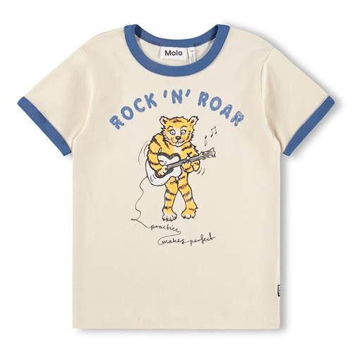 Molo GOTS Ronnie T-shirt Summer Sand  Summer Sand 122 cm  Creme  122 cm  Drenge