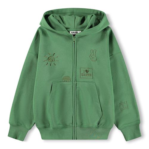 Molo Marley Hættetrøje Groovy Green  Groovy Green 122 cm  Grøn  122 cm  Drenge