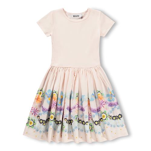 Molo GOTS Cissa Kjole Floral Icing  Floral Icing 146/152 cm  Lyserød  146/152 cm  Piger