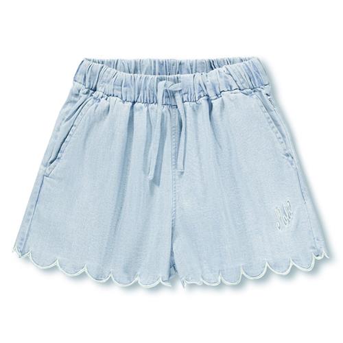Molo GOTS Addie Jeans Shorts Washed Chambrey  Washed Chambrey 116 cm  Blå  116 cm  Piger