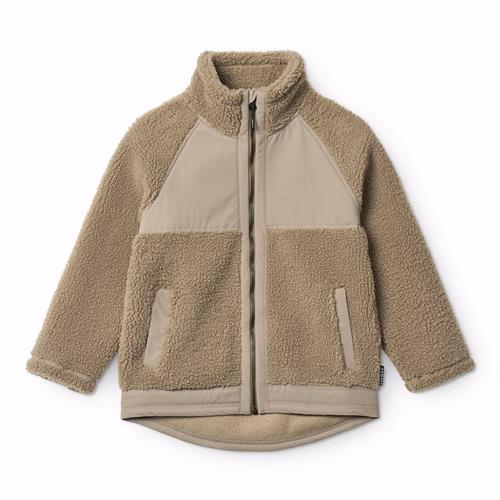 Molo Usher Fleece-jakke Clay  Clay 116 cm  Brun  116 cm  Drenge