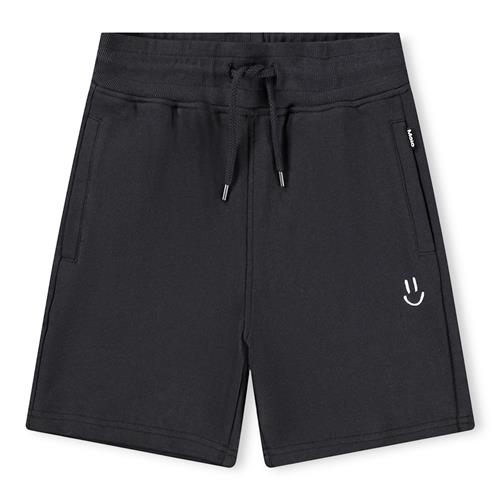 Molo GOTS Alw Sweat Shorts Black  Black 98 cm  Sort  98 cm  Drenge