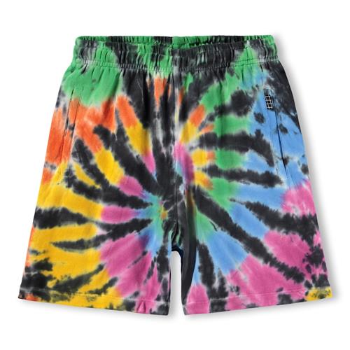Molo GOTS Amil Shorts Colour Swirl  Colour Swirl 122 cm  Sort  122 cm  Drenge