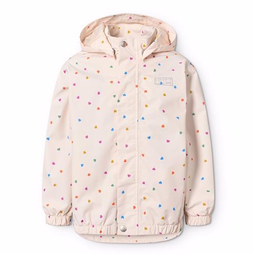 Molo Waiton Skaljakke Confetti_rainbow  Confetti_Rainbow 110/116 cm  Hvid  110/116 cm  Piger
