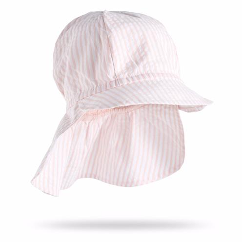 Molo GOTS Neo Solhat Cloud Pink Stripe  Cloud Pink Stripe 6-12 months  Lyserød  6-12 måneder  Piger