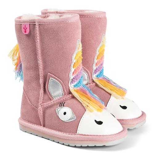 Emu Australia Magic Unicorn Støvler Pale Pink  Pale Pink  31 EU  Lyserød  31 EU  Piger