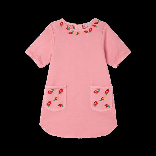 Stella McCartney Kids Vævet Kjole Pink  Pink-5 Y  Lyserød  5 år  Piger