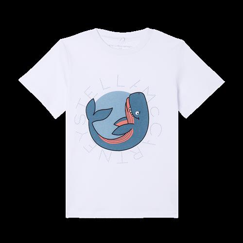 Stella McCartney Kids T-shirt White  White-3 Y  Hvid  3 år  Drenge