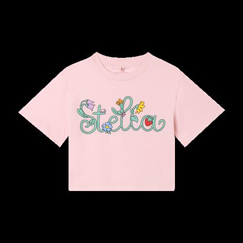 Stella McCartney Kids T-shirt Rosa  Rosa-6 Y  Lyserød  6 år  Piger