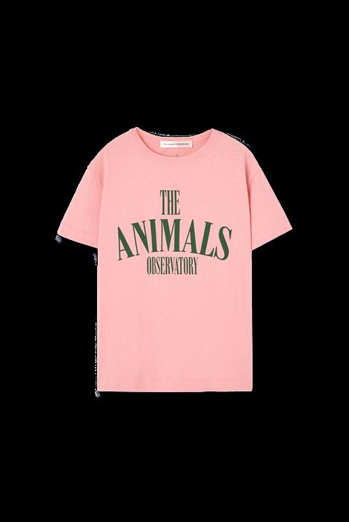 The Animals Observatory Pupfish T-shirt Soft Pink  Soft Pink 4 Y  Lyserød  4 år  Piger
