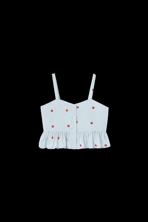 The Animals Observatory Quail Tank Top Blue  Blue 8 Y  Blå  8 år  Piger