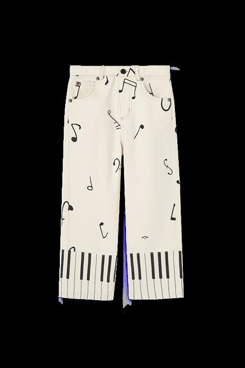 The Animals Observatory Ant Jeans Raw White  Raw White 4 Y  Hvid  4 år  Drenge