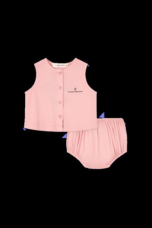 The Animals Observatory Newt Sæt Soft Pink  Soft Pink 24 months  Lyserød  24 måneder  Piger