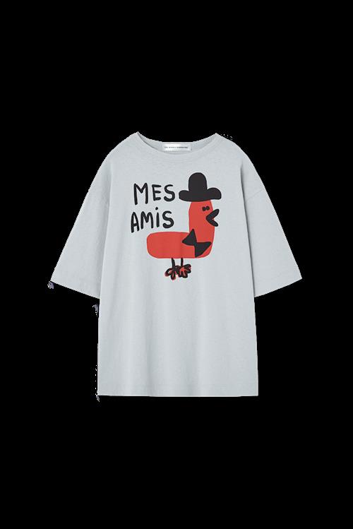 The Animals Observatory Collie T-shirt Blue  Blue 4 Y  Blå  4 år  Drenge, Piger