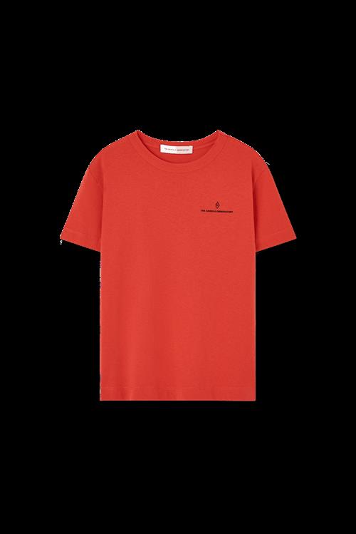 The Animals Observatory Rooster T-shirt Red  Red 2 Y  Rød  2 år  Drenge, Piger