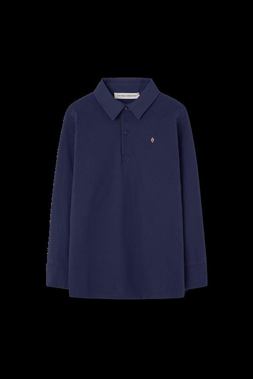 The Animals Observatory Eel Poloshirt Deep Blue  Deep Blue 6 Y  Blå  6 år  Drenge
