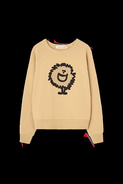 The Animals Observatory Shark Sweatshirt Soft Brown  Soft Brown 4 Y  Brun  4 år  Drenge
