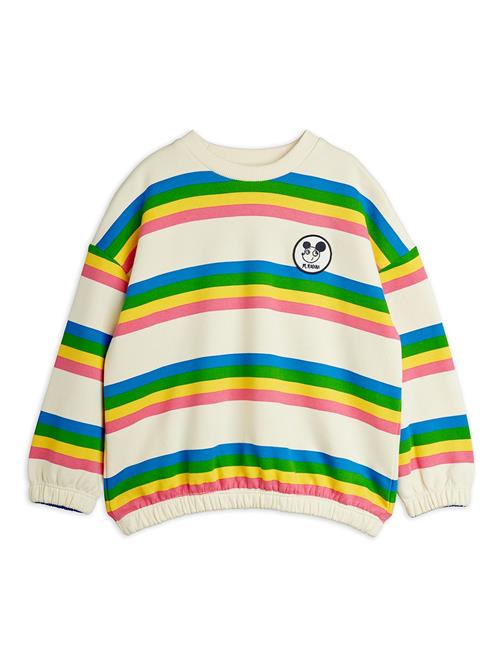 Mini Rodini Ritzratz Stripe Sweatshirt Multi  Multi 92/98 cm  Creme  92/98 cm  Drenge, Piger