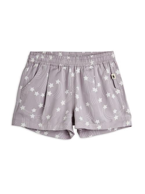 Mini Rodini Starfall Vævede Shorts Purple  Purple 116/122 cm  Lilla  116/122 cm  Drenge, Piger