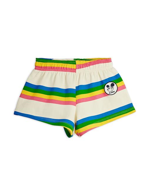 Mini Rodini Ritzratz Stripe Sweat Shorts Multi  Multi 128/134 cm  Creme  128/134 cm  Drenge, Piger