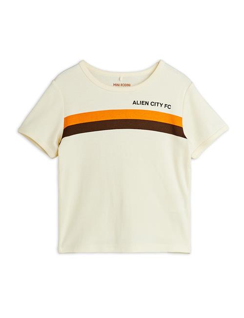 Mini Rodini Alien City Tee Off-white  Off-White 104/110 cm  Hvid  104/110 cm  Drenge, Piger