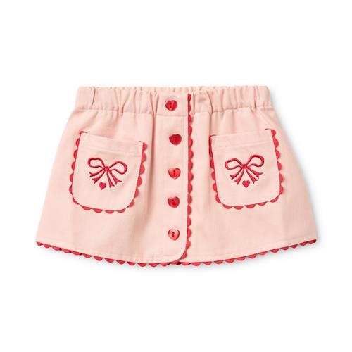 Flöss Elina Nederdel Soft Rose  Soft Rose 128 cm  Lyserød  128 cm  Piger