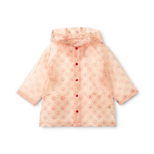 Flöss Iris Regnfrakke Rosy Heart  Rosy Heart 3-4 Y  Lyserød  3-4 år  Piger