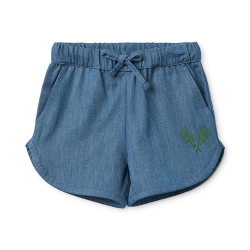 Flöss Victor Shorts Mid Blue  Mid Blue 116 cm  Blå  116 cm  Drenge