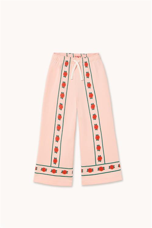 Tinycottons Roses Joggingbukser Pastel Pink  Pastel Pink 4 Y  Lyserød  4 år  Piger