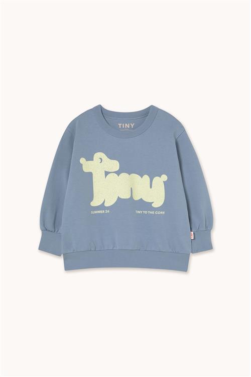 Tinycottons Tiny Dog Graphic Sweatshirt Grey  Grey 4 Y  Grå  4 år  Drenge