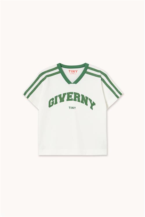 Tinycottons Giverny Tiny T-shirt Off-white  Off-White 4 Y  Hvid  4 år  Drenge