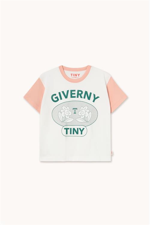 Tinycottons Giverny Graphic T-shirt Off-white  Off-White 6 Y  Hvid  6 år  Piger