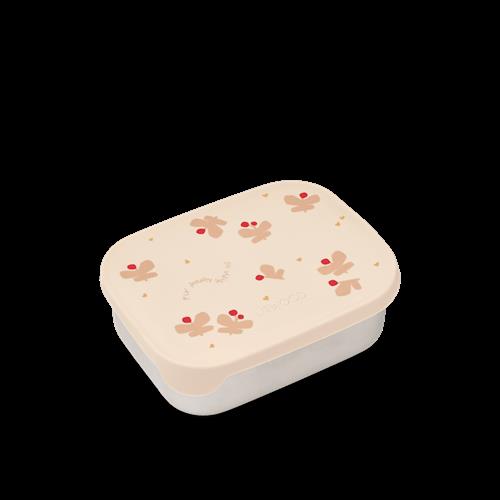 Liewood Arthur Madkasse Med Tryk Butterfly / Apple Blossom  Butterfly / Apple Blossom-One Size  Rød  One Size  Drenge, Piger