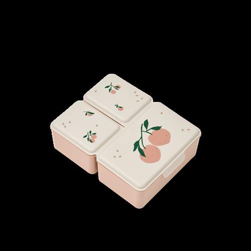 Liewood Driss Madkasse Peach Sea Shell  Peach Me / Sea Shell-One Size  Creme  One Size  Drenge, Piger